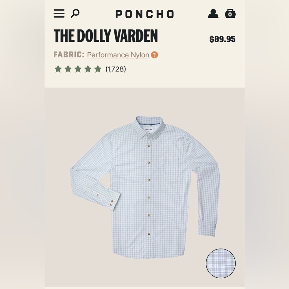 Ultra Lite Slim Fit Poncho